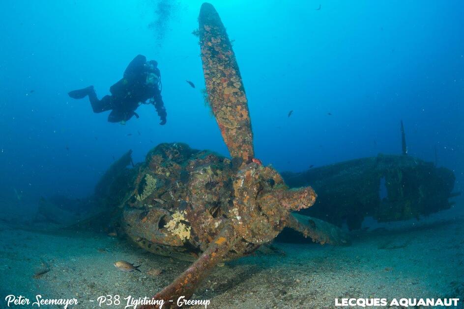 © P38 Lightning - Peter Seemayer - Lecques Aquanaut Center