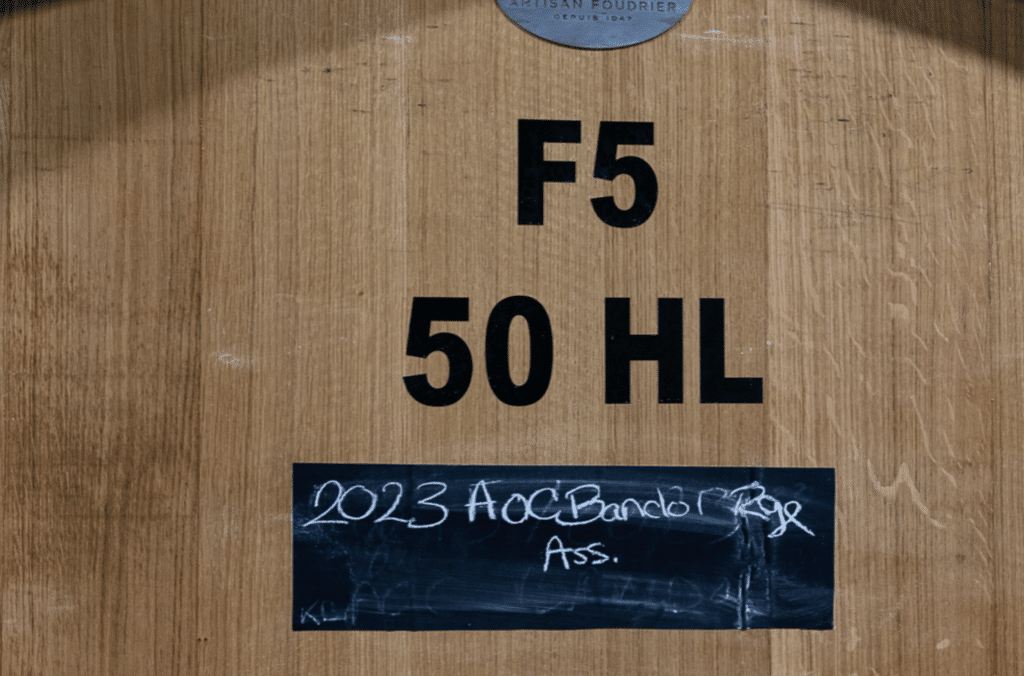 Production vins aoc de Bandol