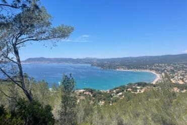 Plage des Lecques colline de sable Saint Cyr