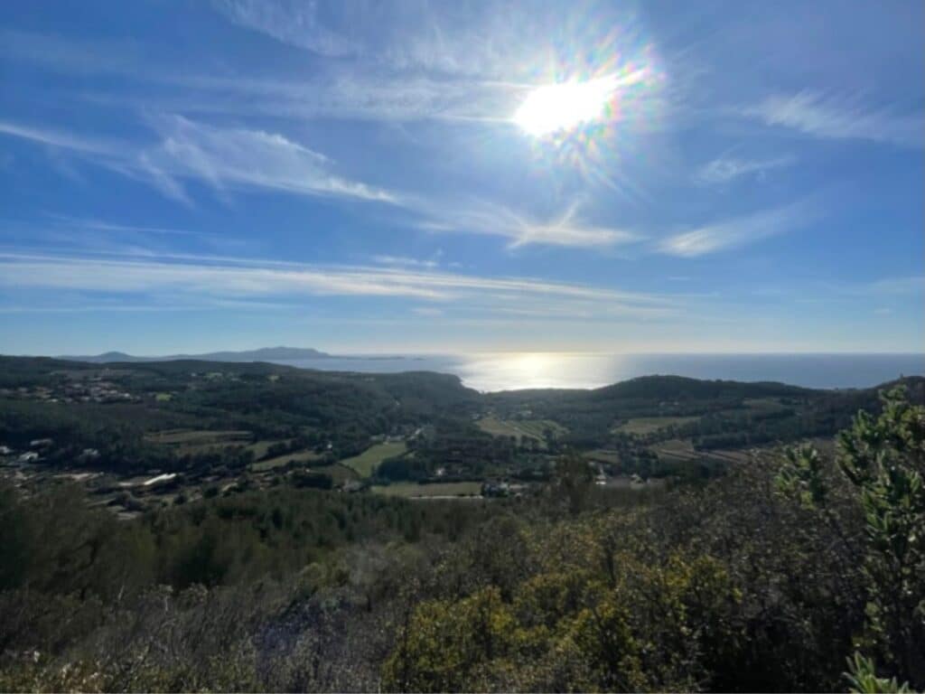 Vue Colline de sable Saint Cyr