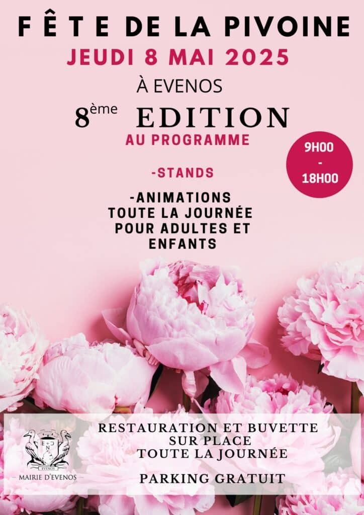 Fête de la Pivoine 2025 Evenos