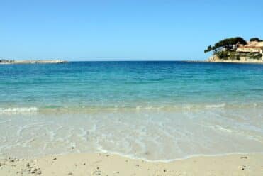Plage de Renecros Bandol été