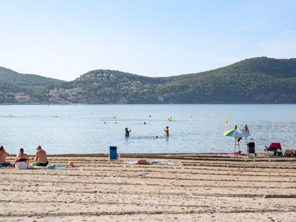 Plage des Lecques Saint-Cyr-sur-mer Var