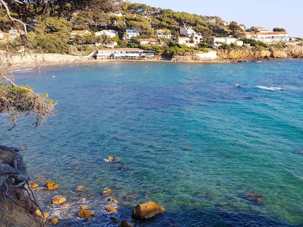 Plage de Portissol Sanary-sur-mer