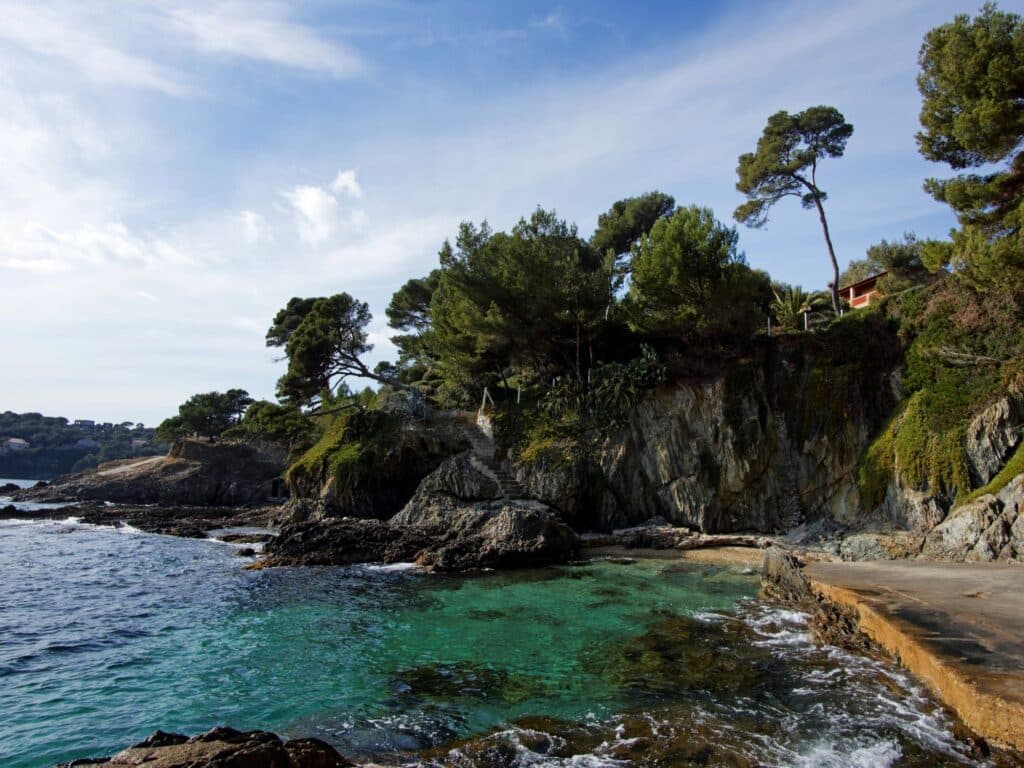 Sentier littoral presqu'île de Giens Hyères