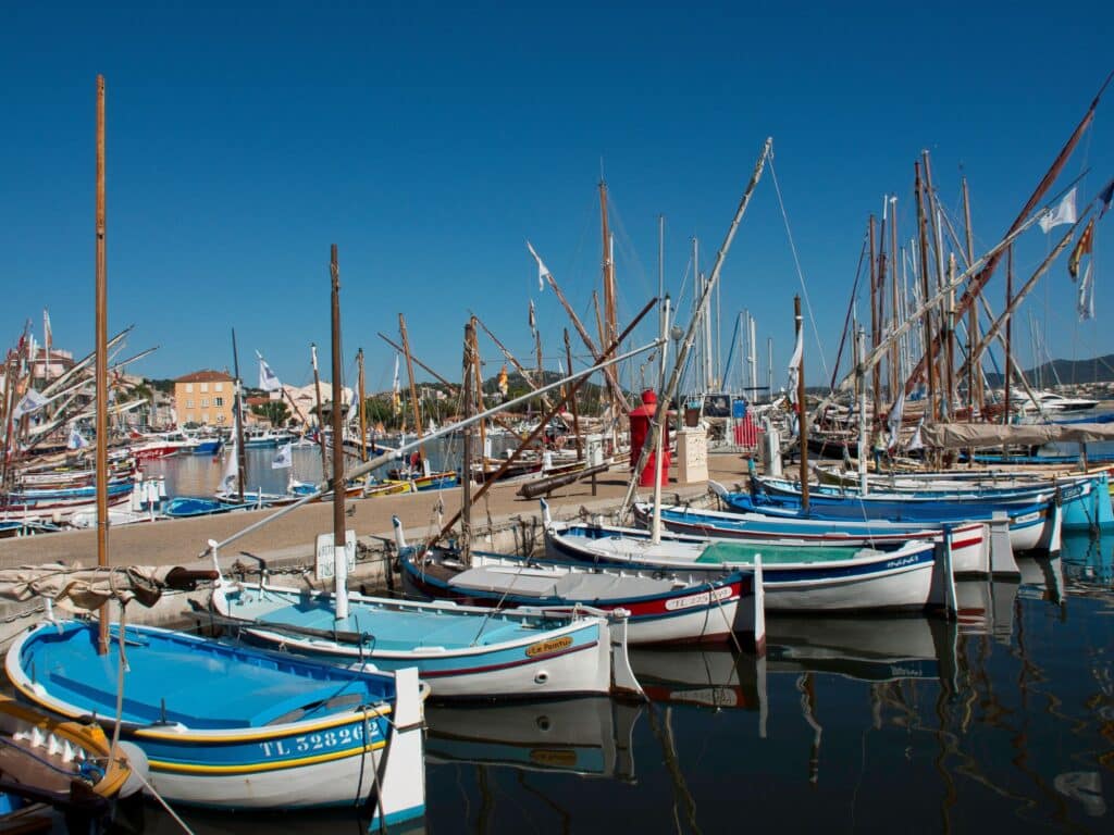 Sentier littoral port de Sanary-sur-mer pointe de la Cride