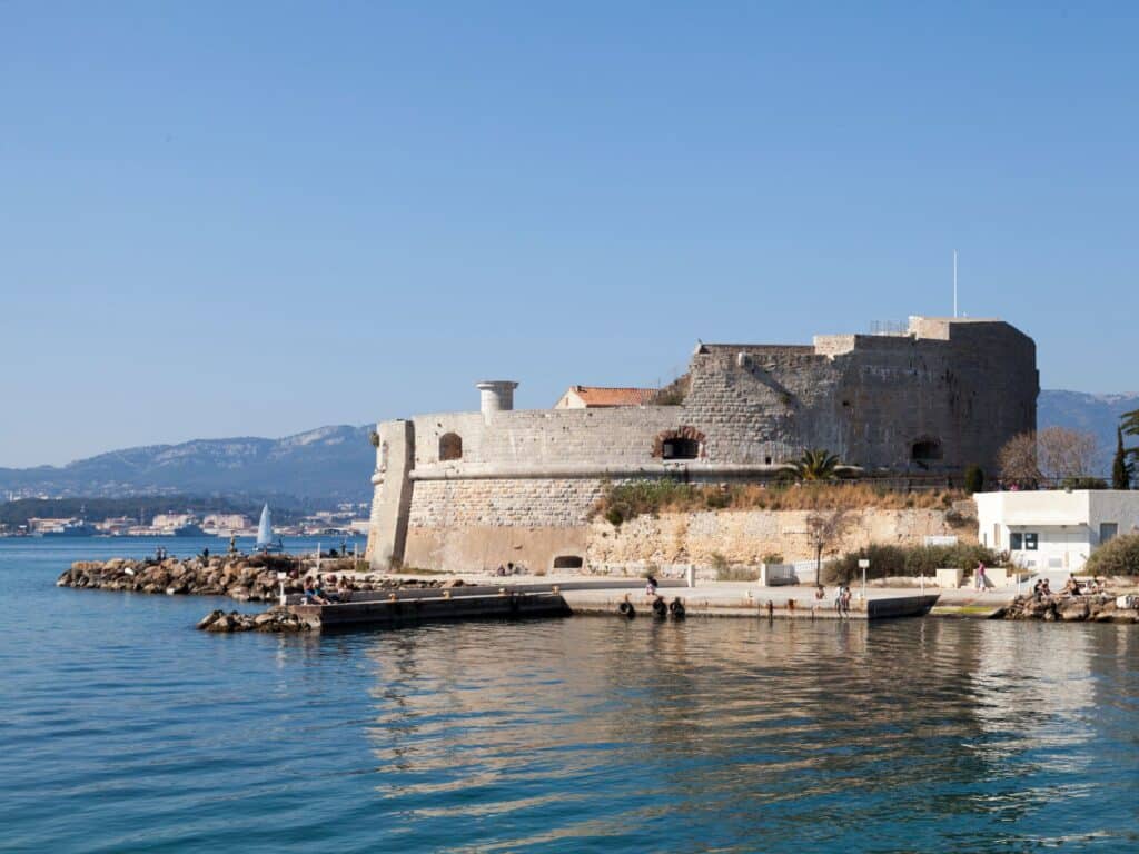 Sentier littoral Tour Royale anse Magaud Toulon