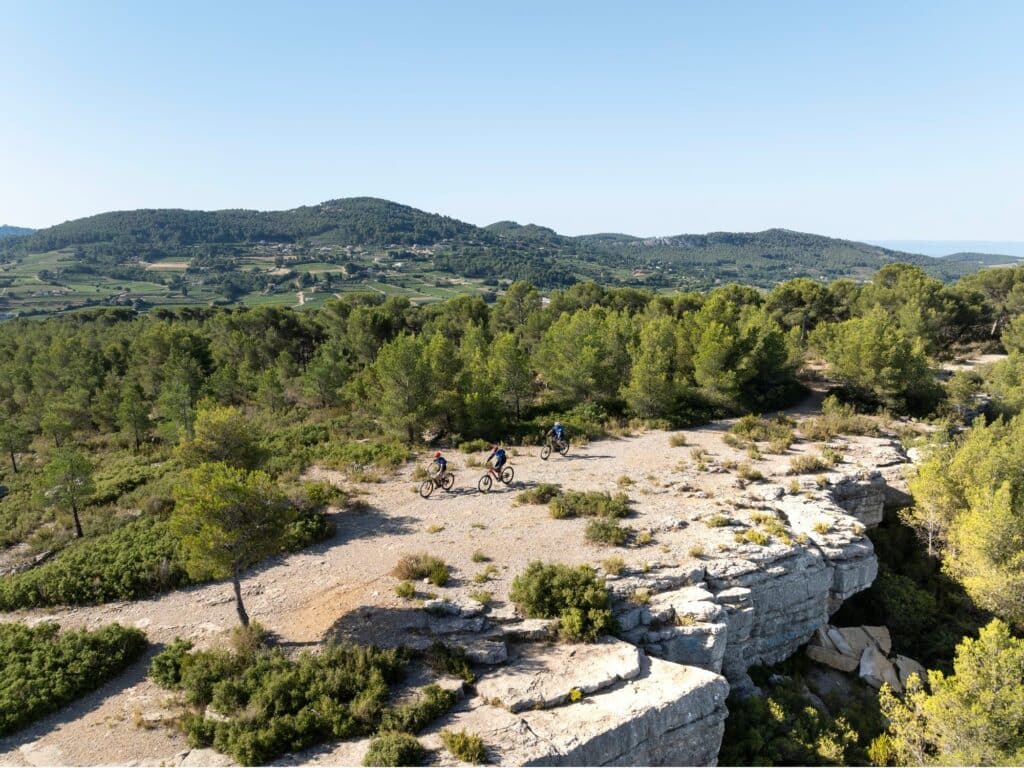 Itinéraire vélo gravel sud sainte baume