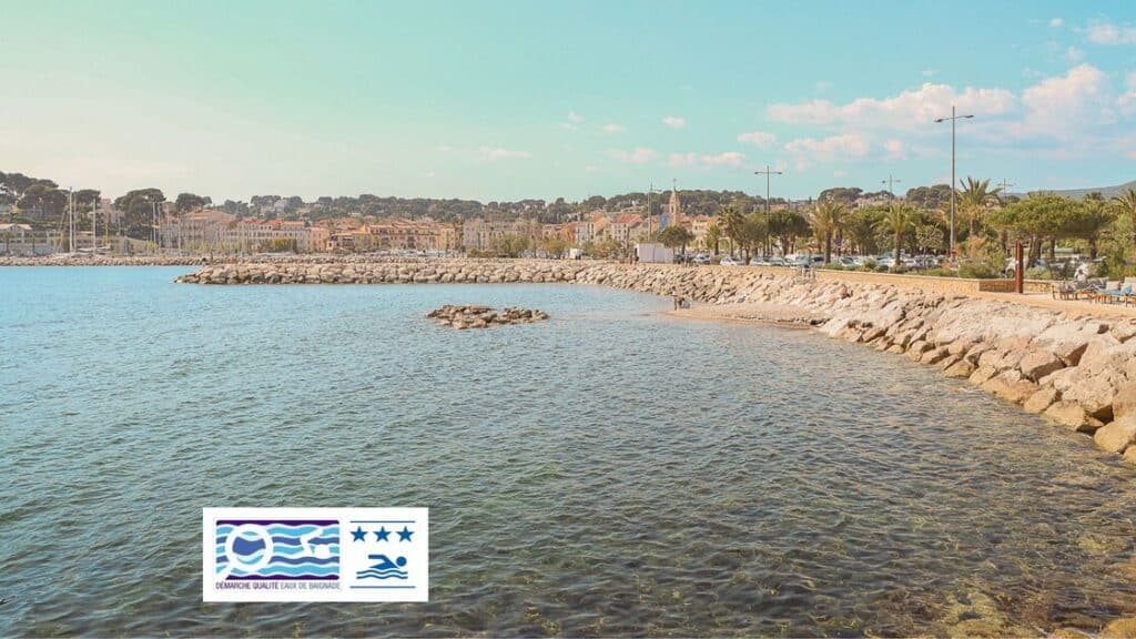 Plage du Levant Sanary-sur-mer